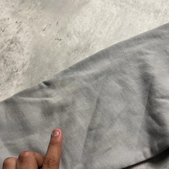 Huk Fishing Hoodie Sweatshirt Mens M Gray Faded Distressed Hooded Soft - Picture 3 of 12